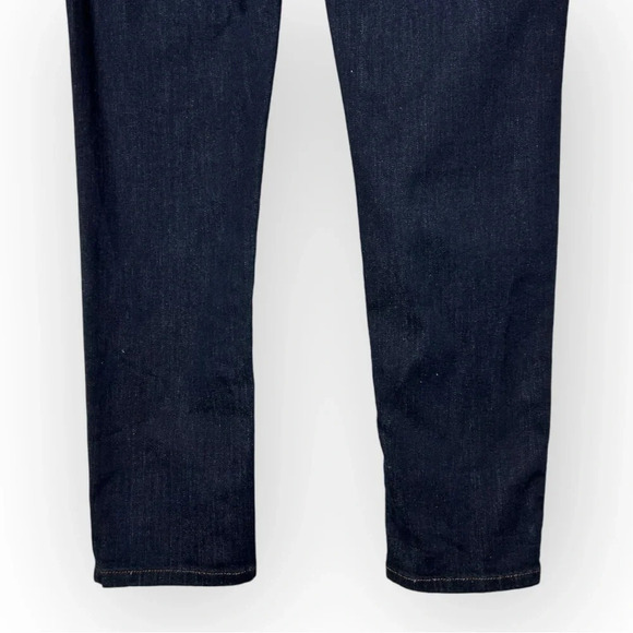 Eileen Fisher Petite Dark Wash Organic Cotton Skinny Jeans  10P - Picture 7 of 9